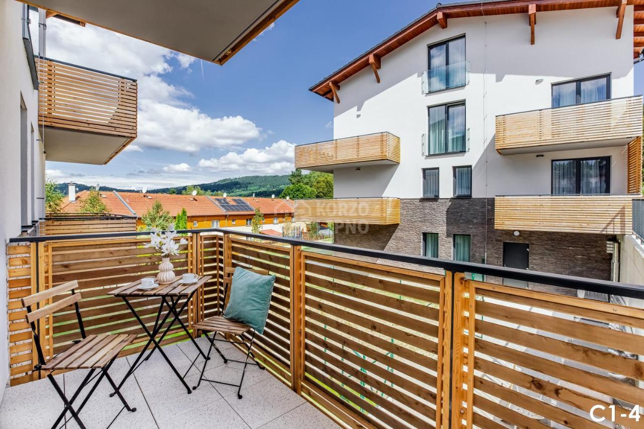 Ferienwohnung Korzo Lipno C Lipno nad Vltavou Exterior foto